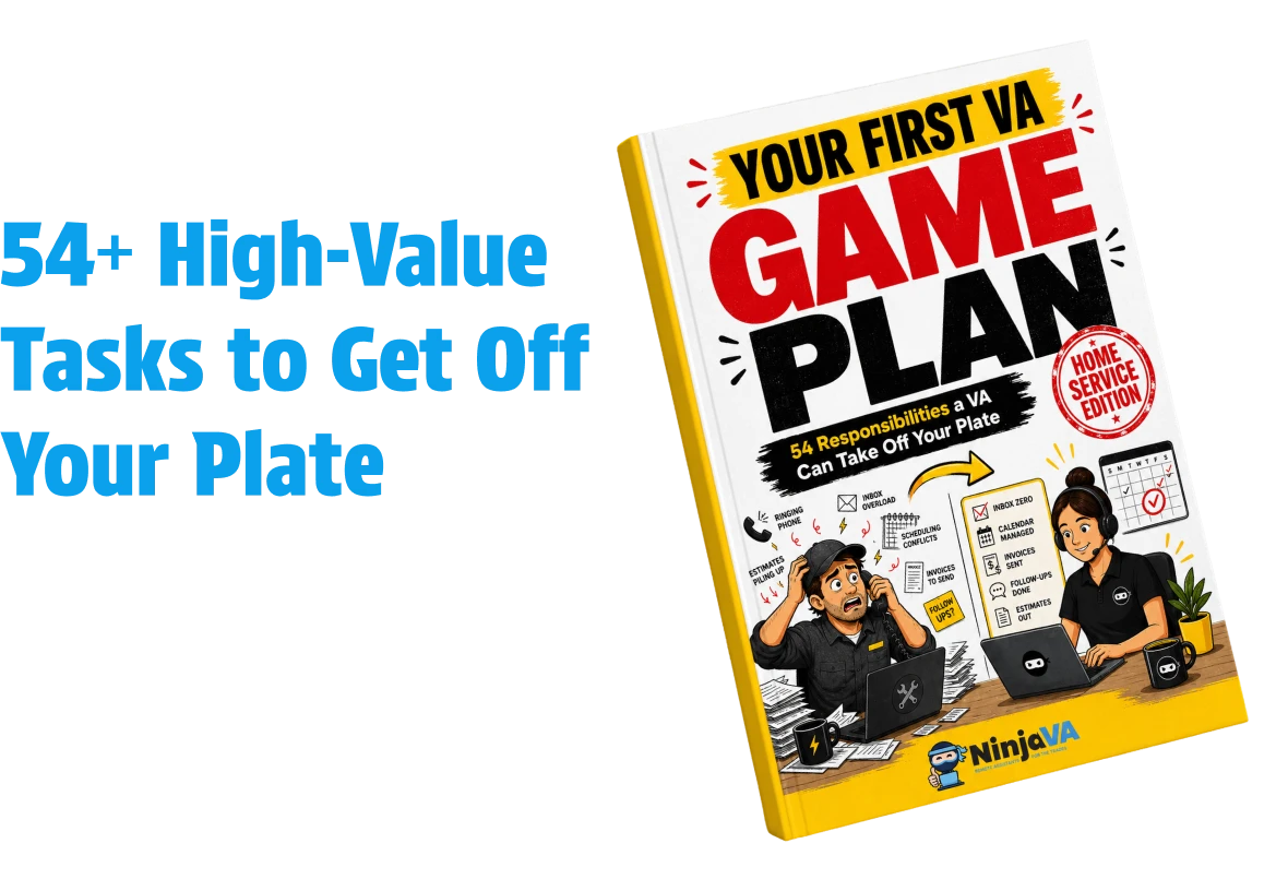 Your First VA Game Plan - 54+ high-value tasks to get off your plate, 100% free